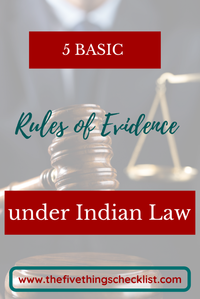 basic rules of evidence